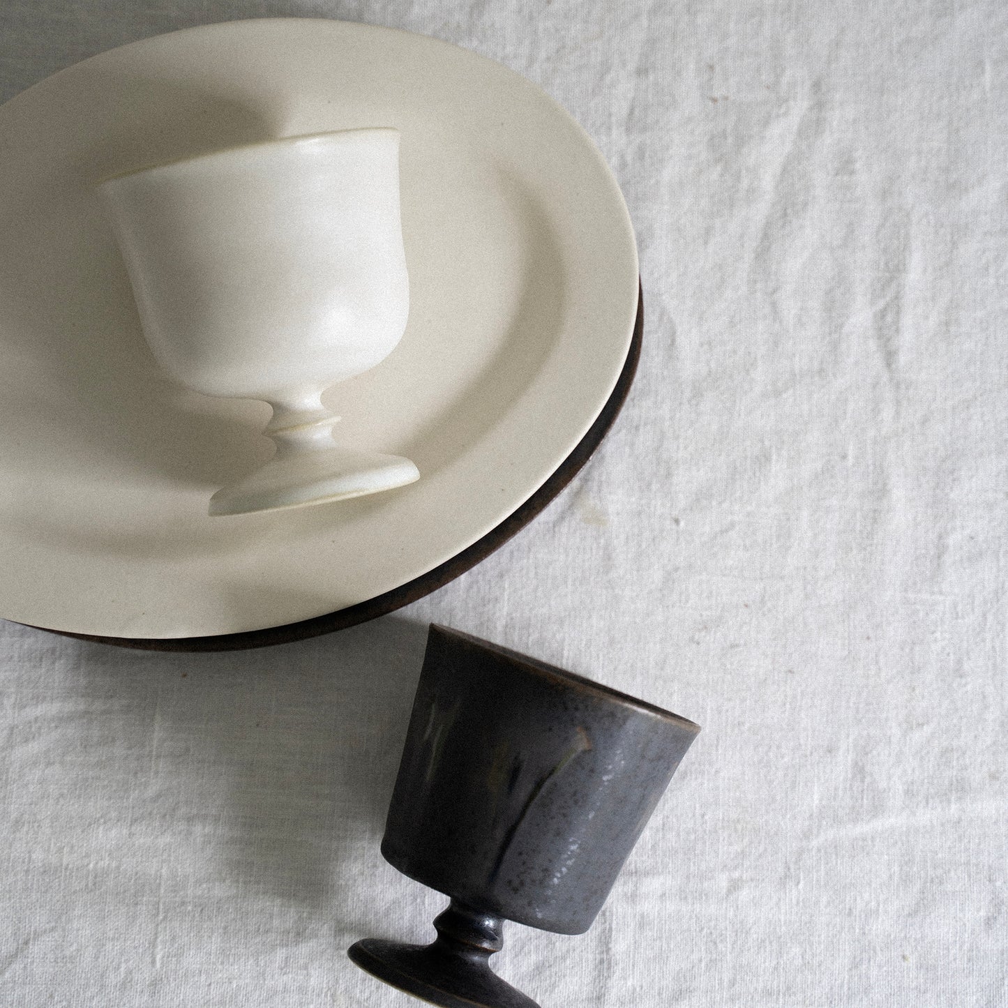 「yoshida pottery 黒と白の器」展