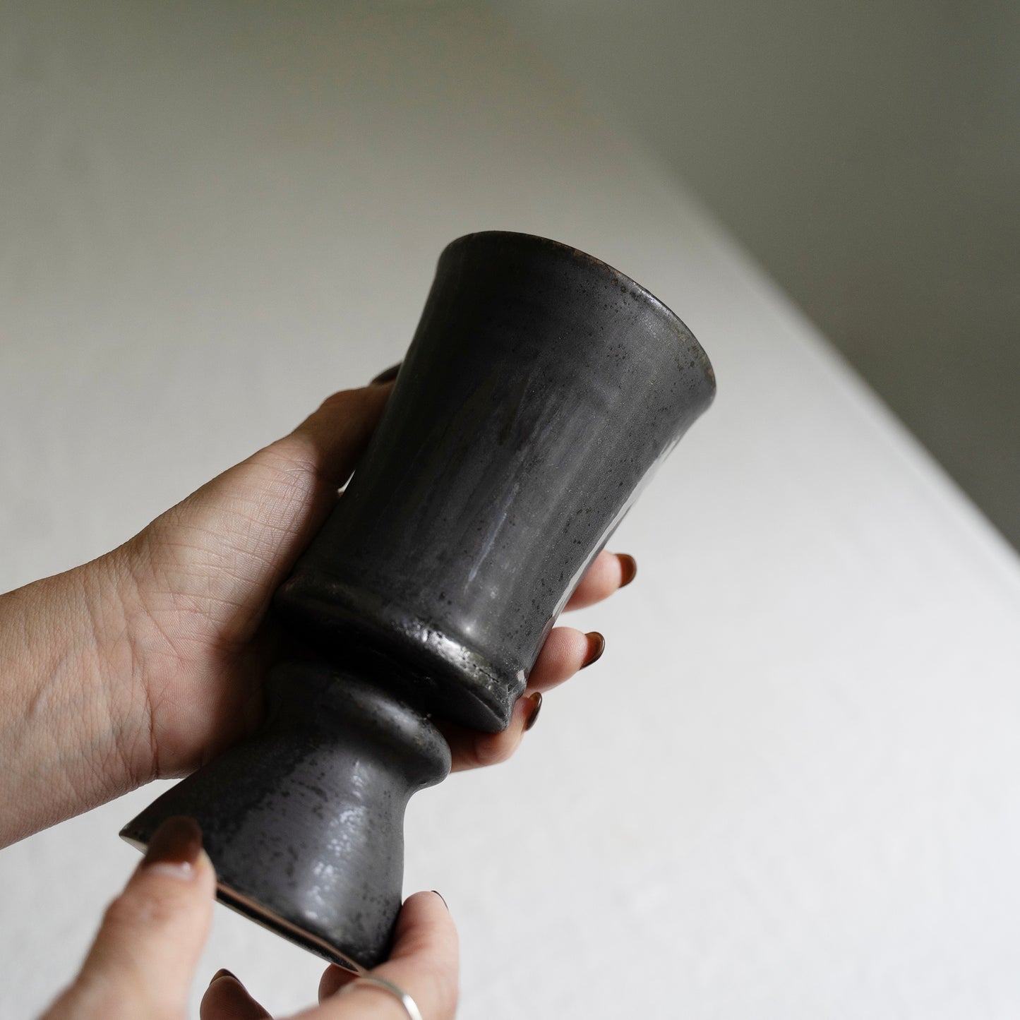 「yoshida pottery 黒と白の器」展