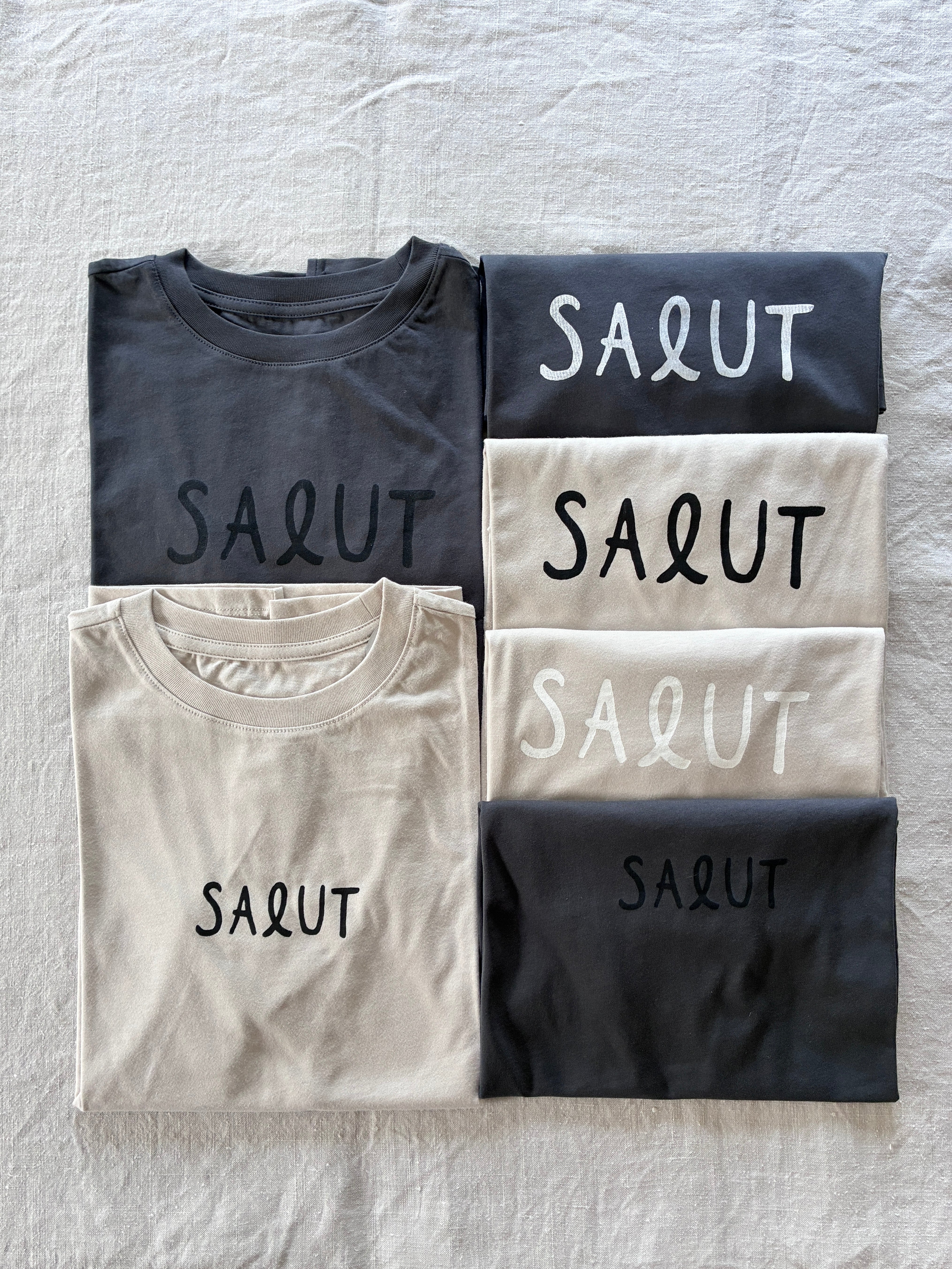 [オンライン販売] SALUT　オリジナルTシャツ